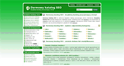Desktop Screenshot of darmowykatalogseo.pl