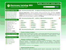 Tablet Screenshot of darmowykatalogseo.pl